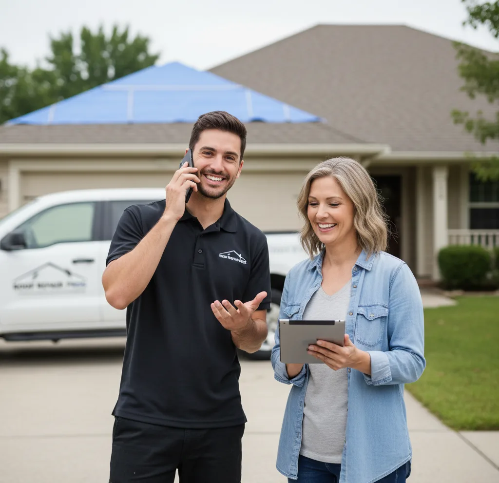 Modern Solutions Roof Repair customer support in Overton